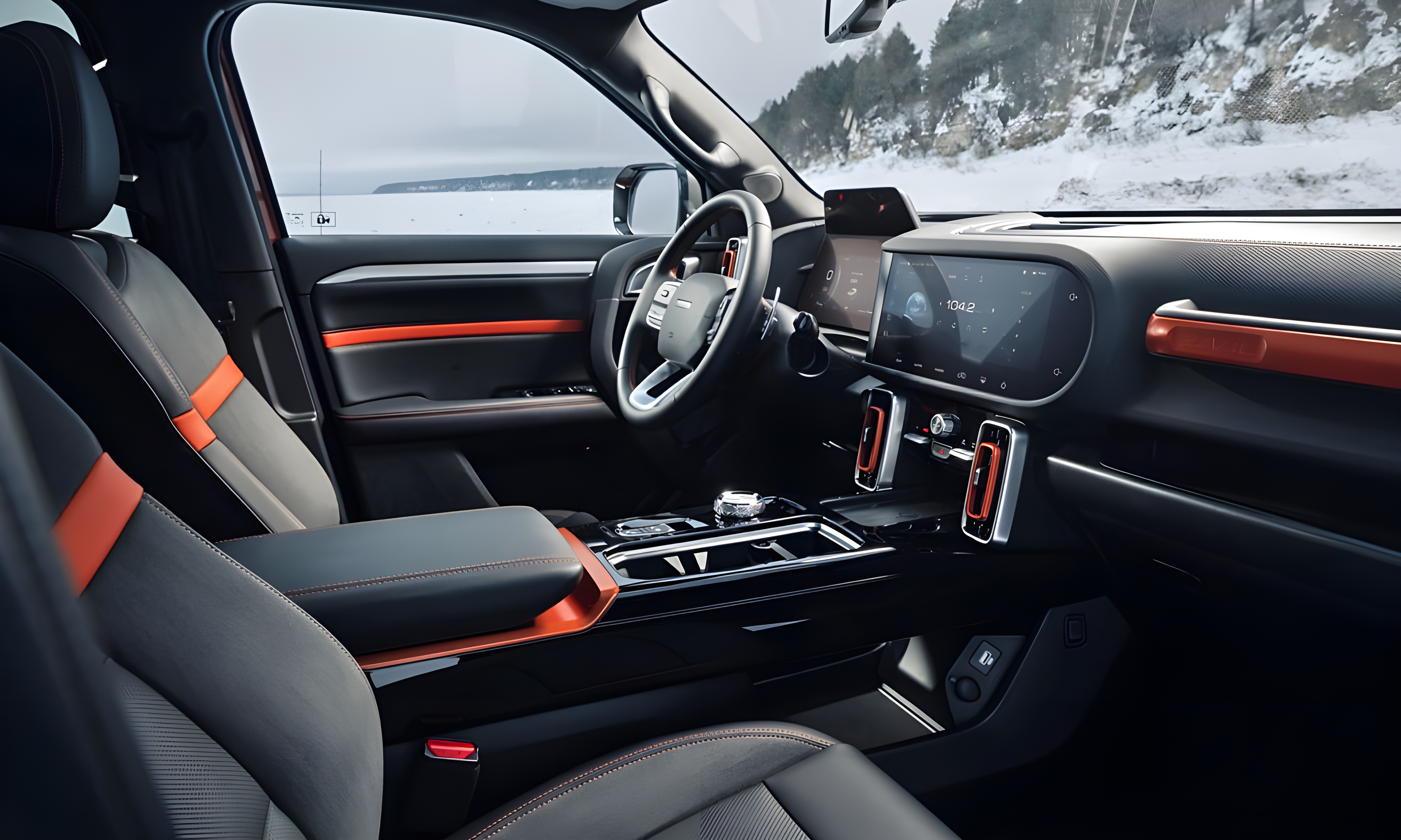 Интерьер/салон нового автомобиля Haval Dargo X