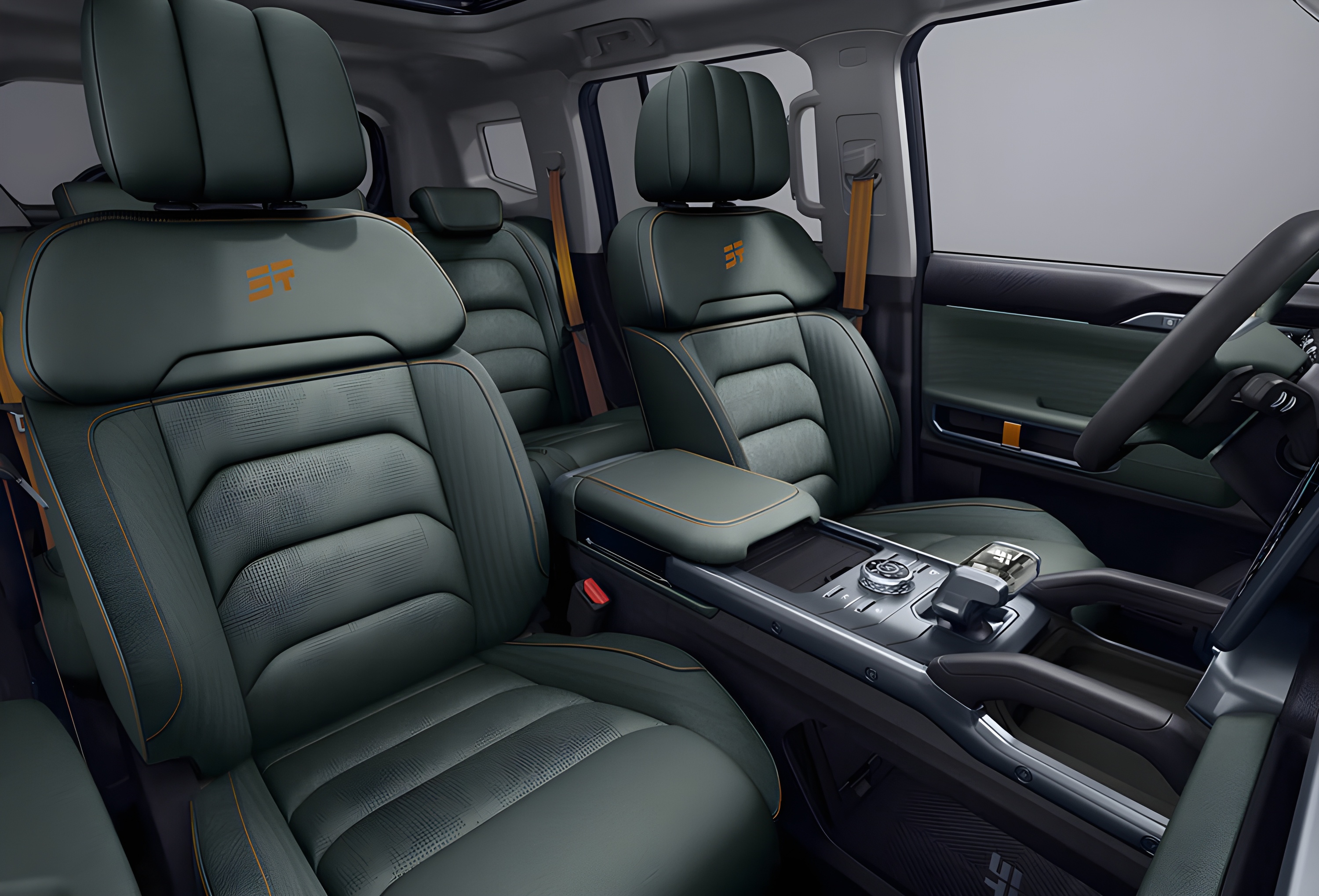 Интерьер/салон нового автомобиля Jetour T2