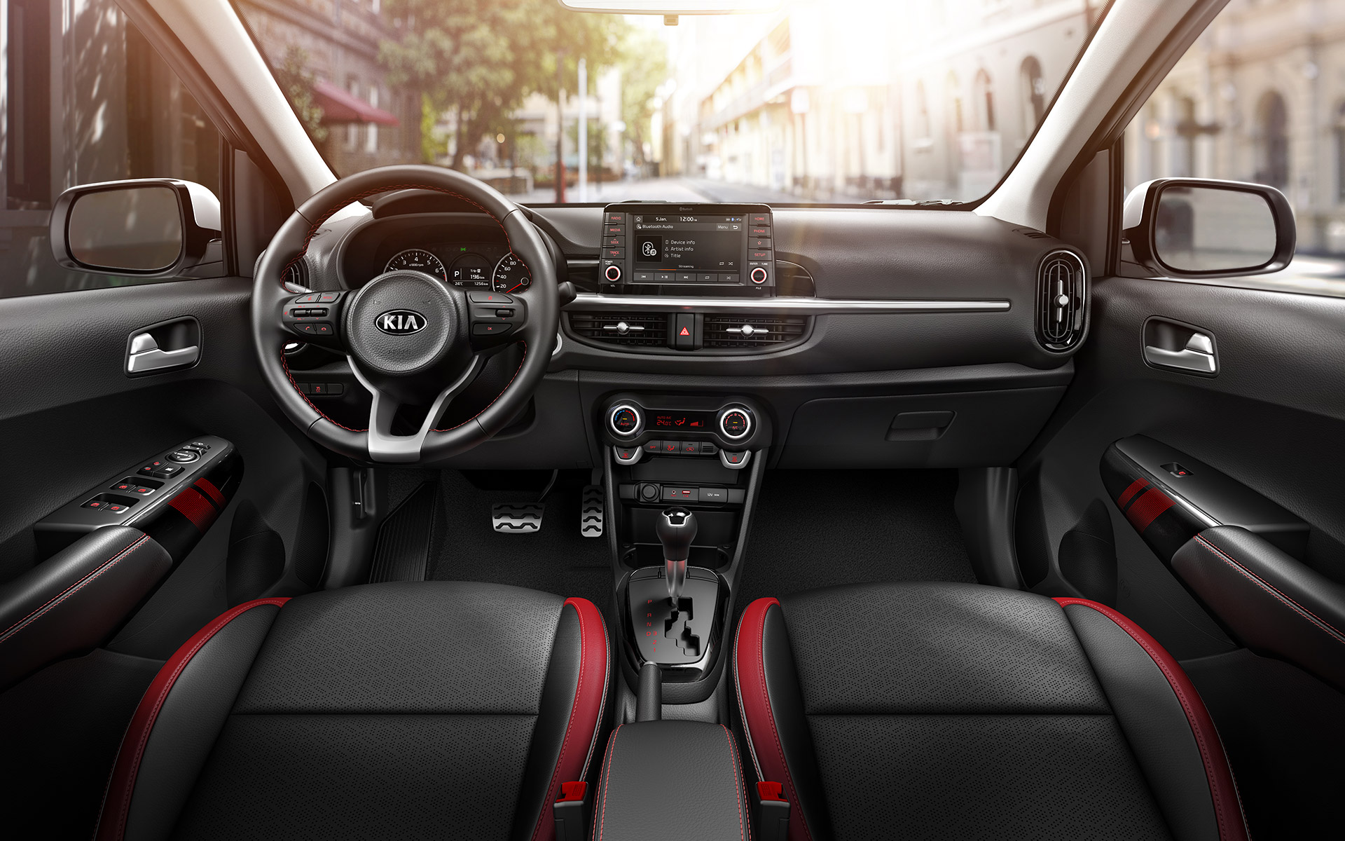 Интерьер/салон нового автомобиля Kia Picanto