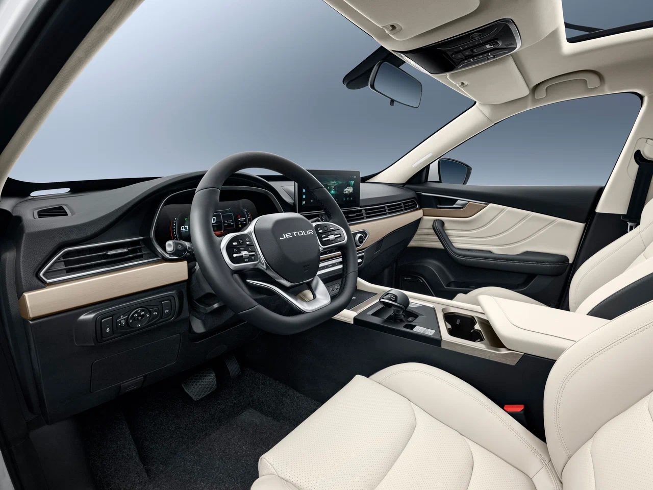 Интерьер/салон нового автомобиля Jetour X70