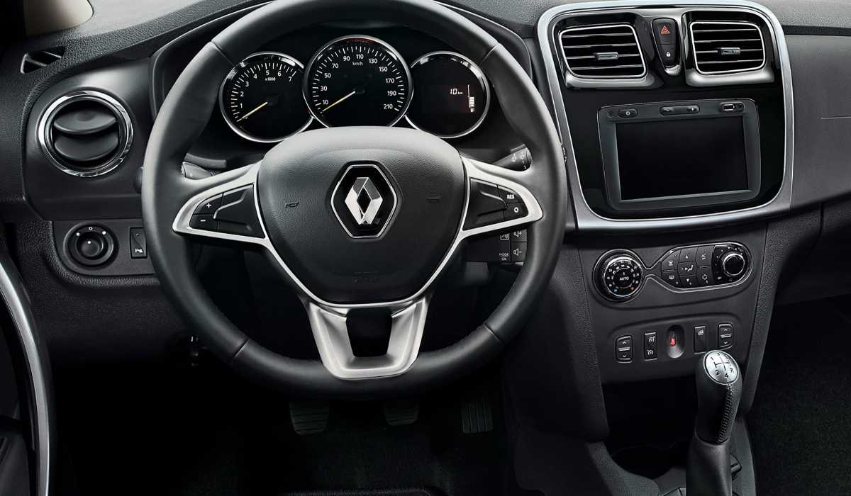 Интерьер/салон нового автомобиля Renault Logan Stepway