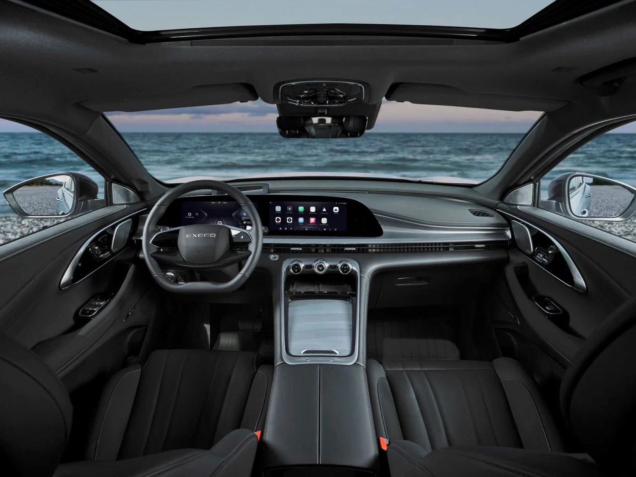 Интерьер/салон нового автомобиля EXEED TXL