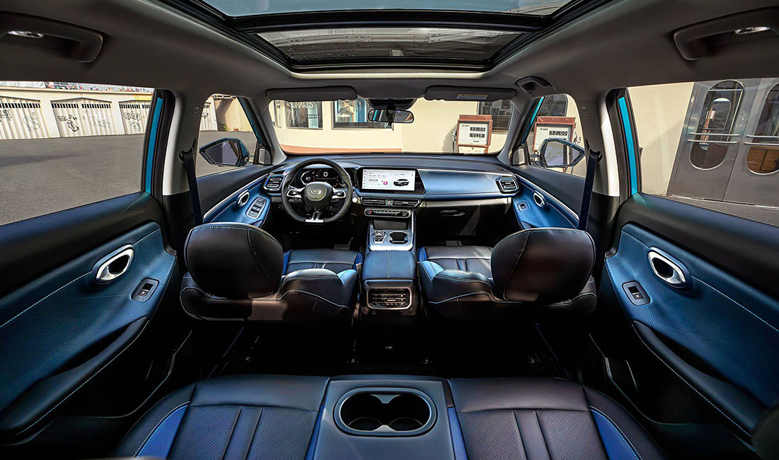 Интерьер/салон нового автомобиля GAC GS3