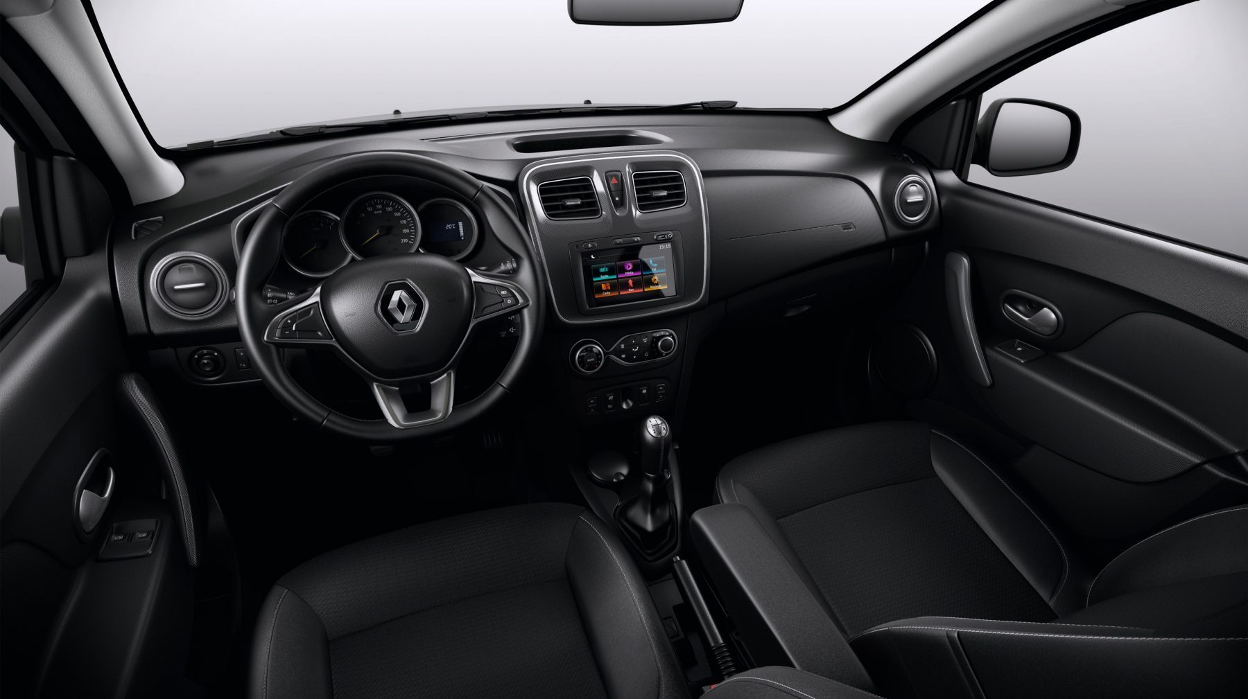 Интерьер/салон нового автомобиля Renault Sandero Stepway