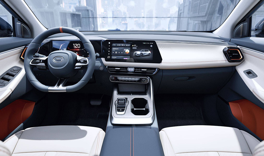 Интерьер/салон нового автомобиля GAC GS3