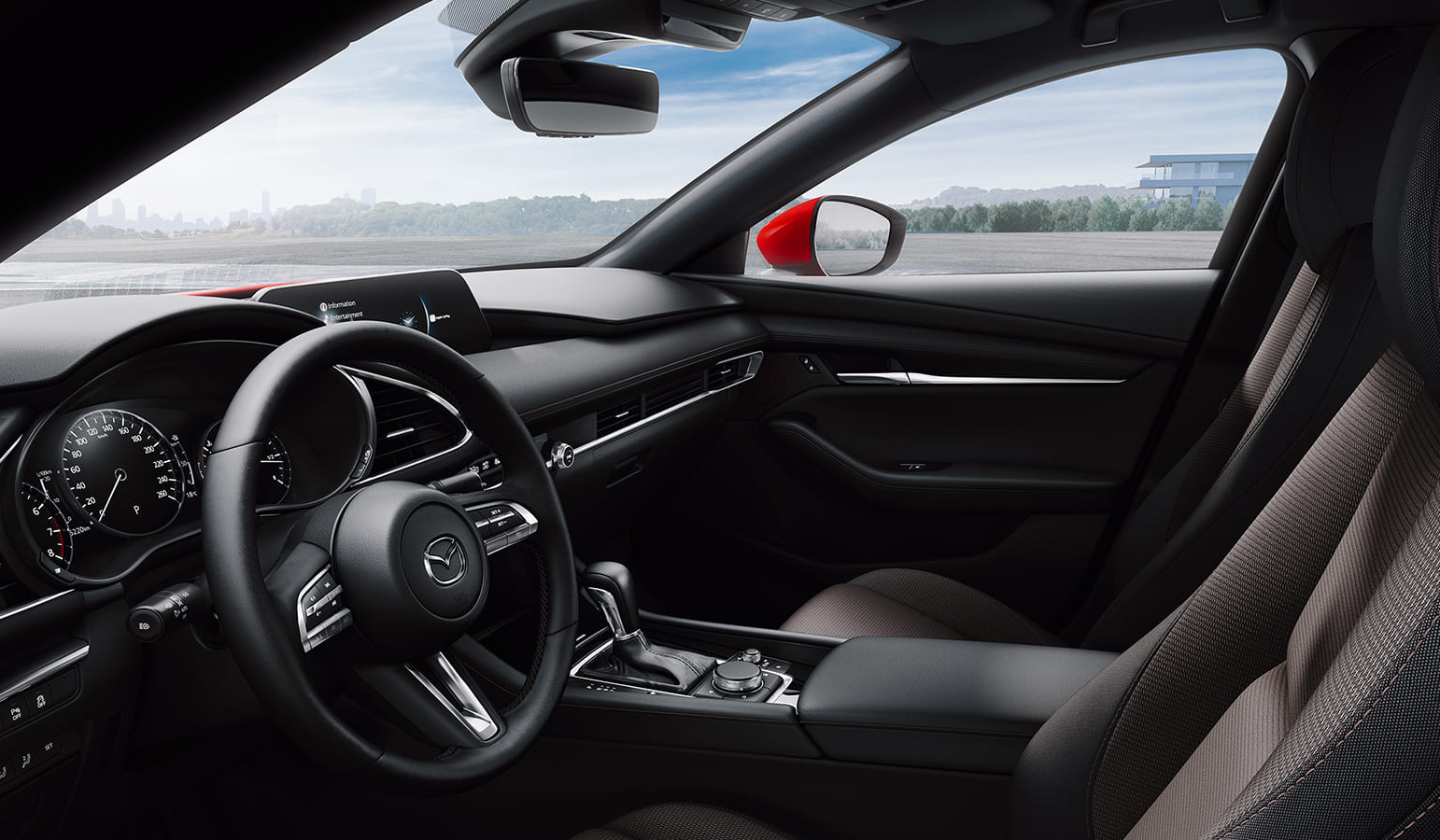 Интерьер/салон нового автомобиля Mazda 3