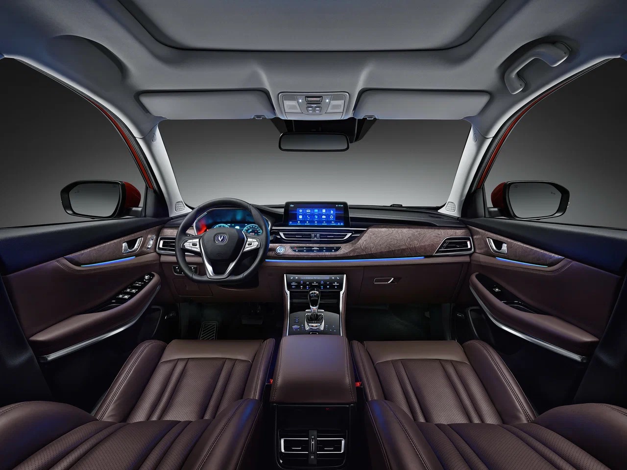 Интерьер/салон нового автомобиля Changan CS75FL