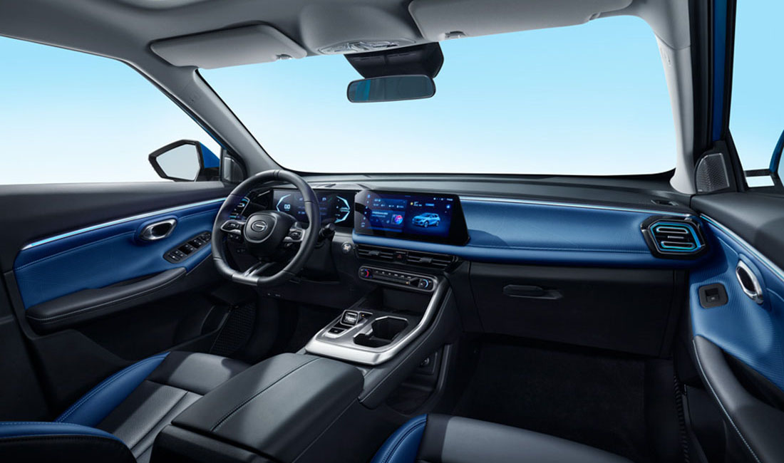 Интерьер/салон нового автомобиля GAC GS3