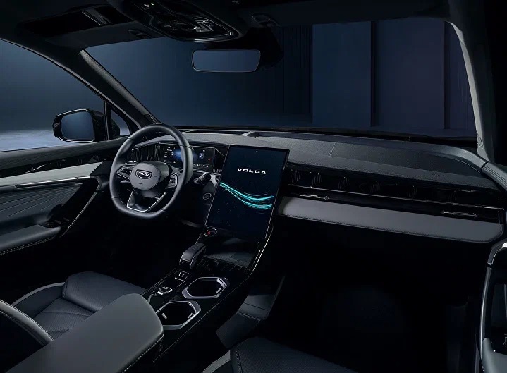 Интерьер/салон нового автомобиля Volga K40