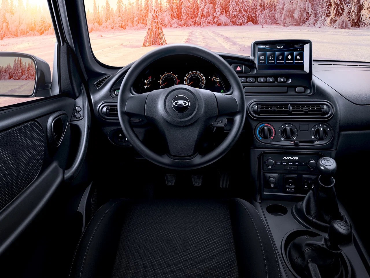 Интерьер/салон нового автомобиля LADA Niva Travel