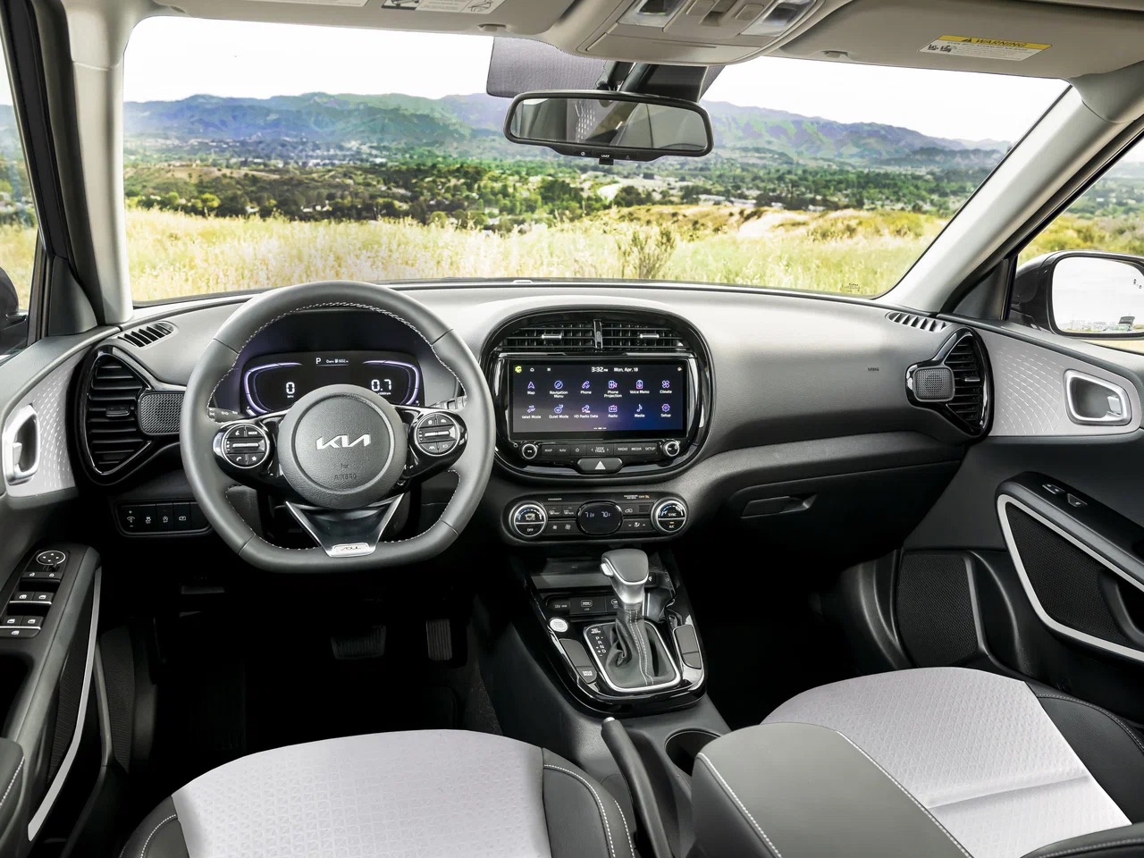 Интерьер/салон нового автомобиля Kia Soul
