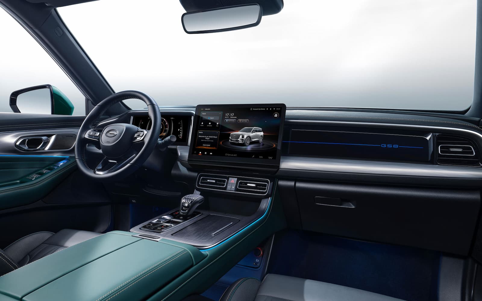Интерьер/салон нового автомобиля GAC GS8