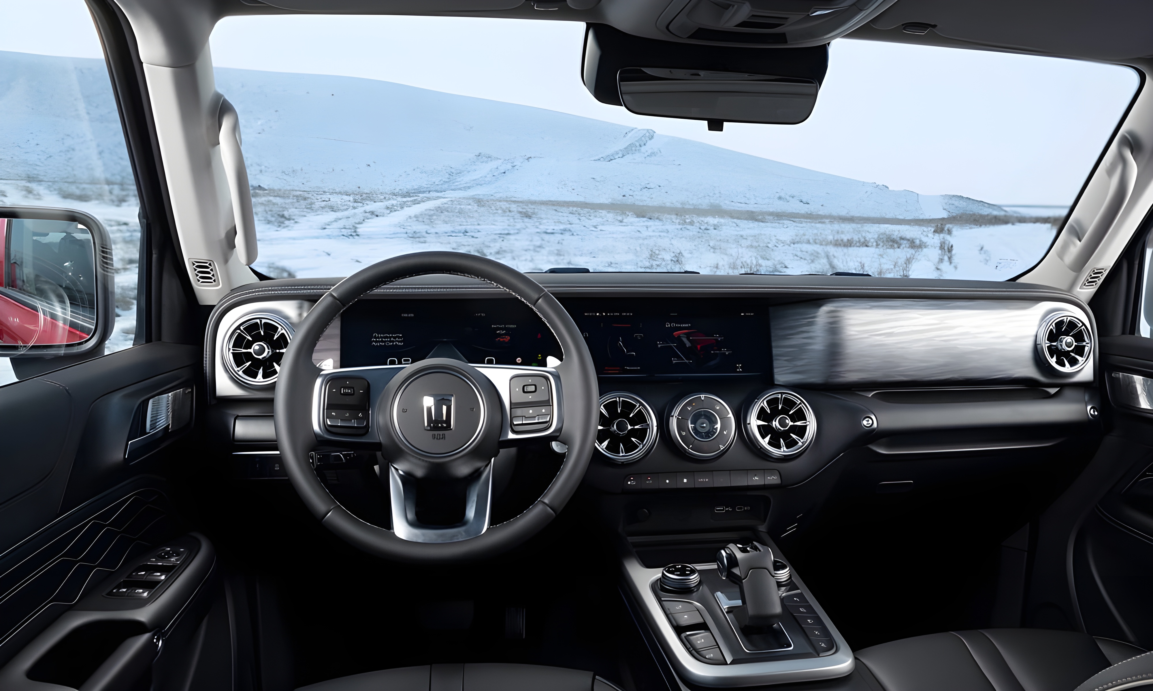 Интерьер/салон нового автомобиля Tank 300