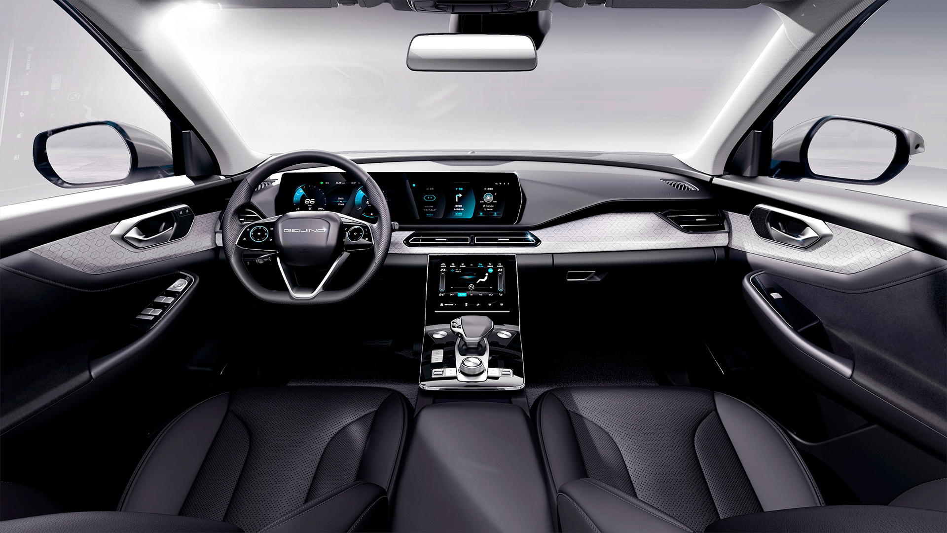 Интерьер/салон нового автомобиля BAIC X7