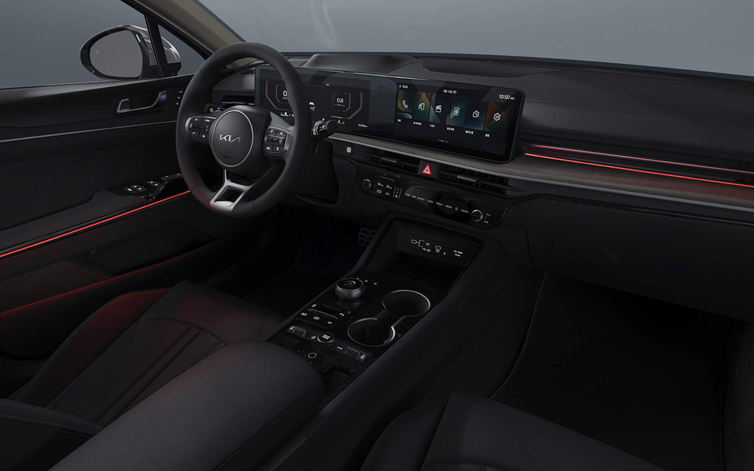 Интерьер/салон нового автомобиля Kia K5 NEW