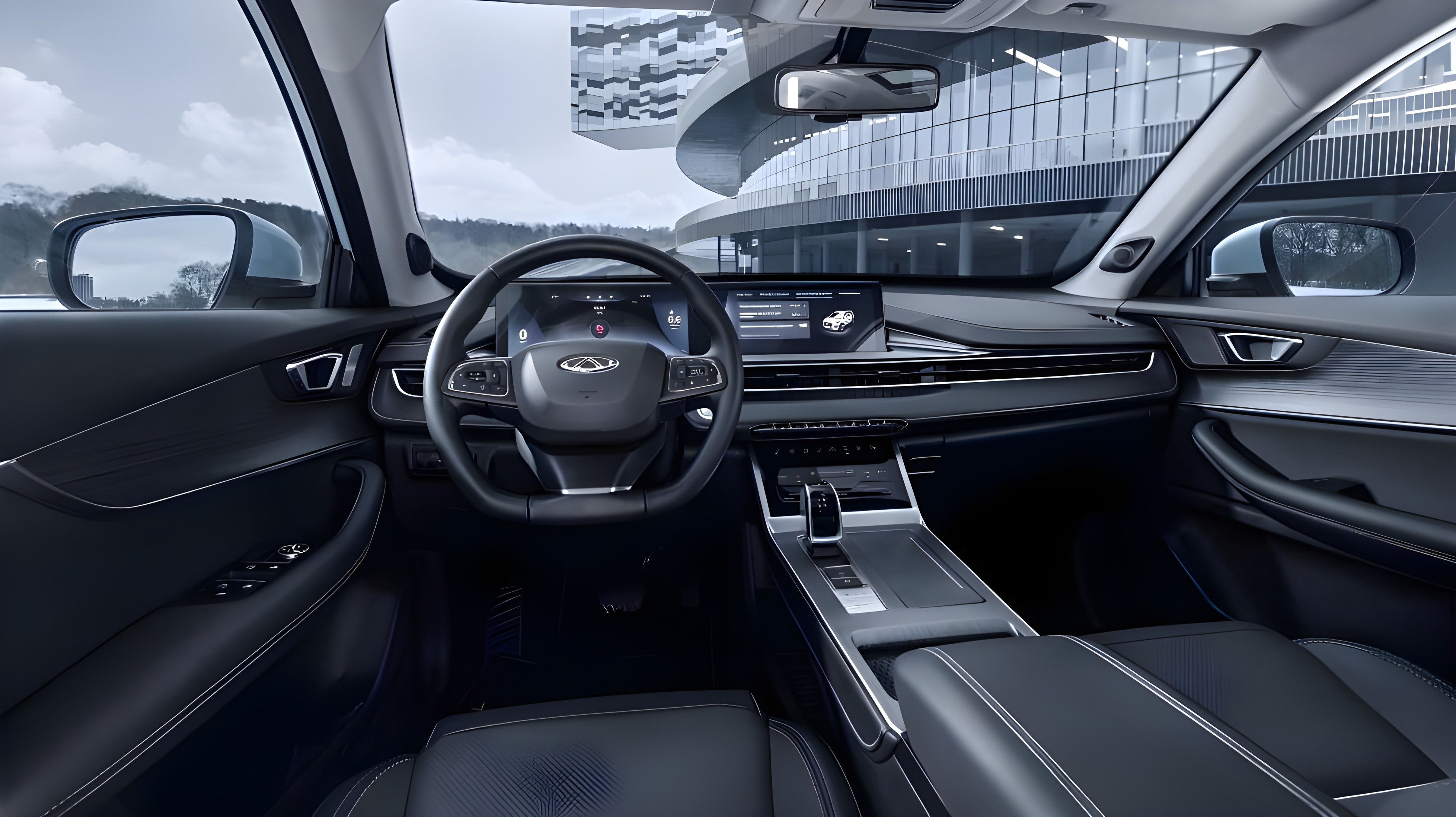 Интерьер/салон нового автомобиля Chery Tiggo 7 Pro Max