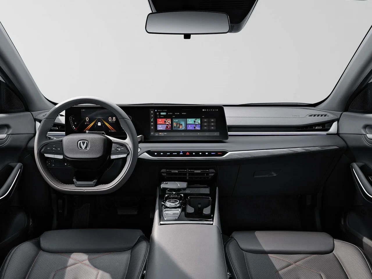 Интерьер/салон нового автомобиля Changan Raeton Plus