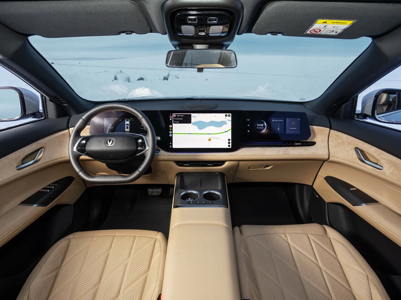 Интерьер/салон нового автомобиля Changan CS75 Plus