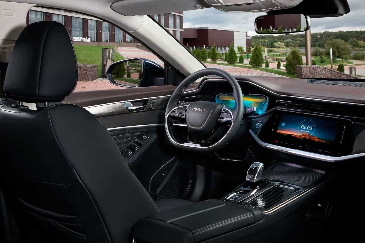 Интерьер/салон нового автомобиля DongFeng Shine Max