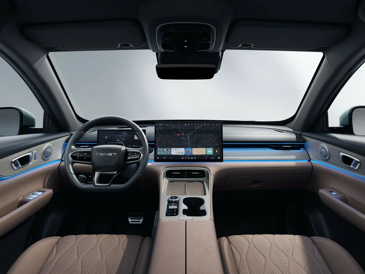 Интерьер/салон нового автомобиля TENET T8