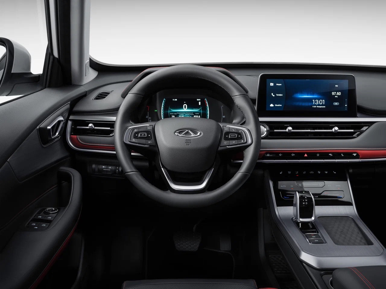 Интерьер/салон нового автомобиля Chery Tiggo 4 Pro