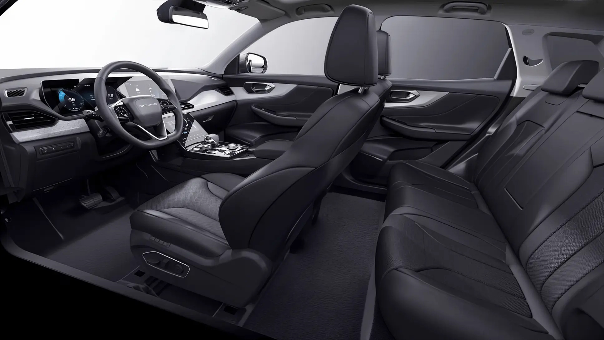 Интерьер/салон нового автомобиля BAIC X7