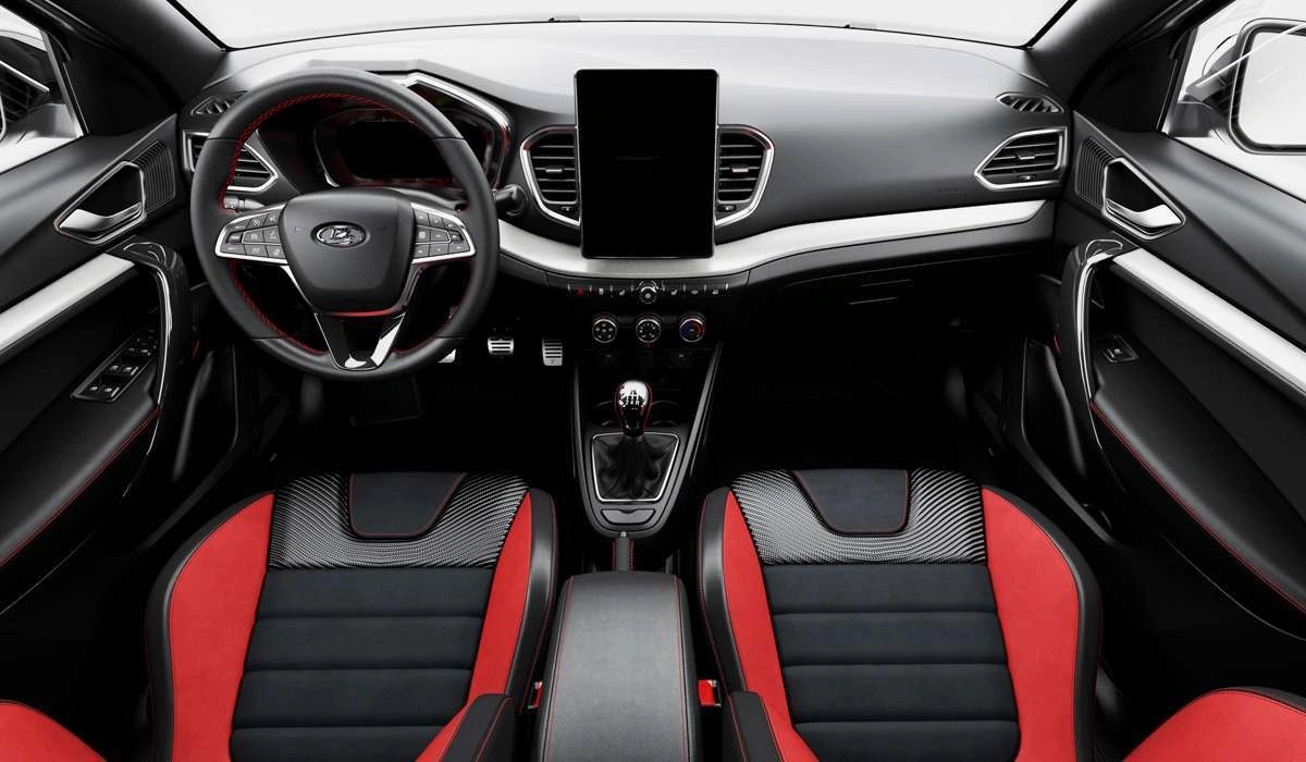 Интерьер/салон нового автомобиля LADA Vesta Sport