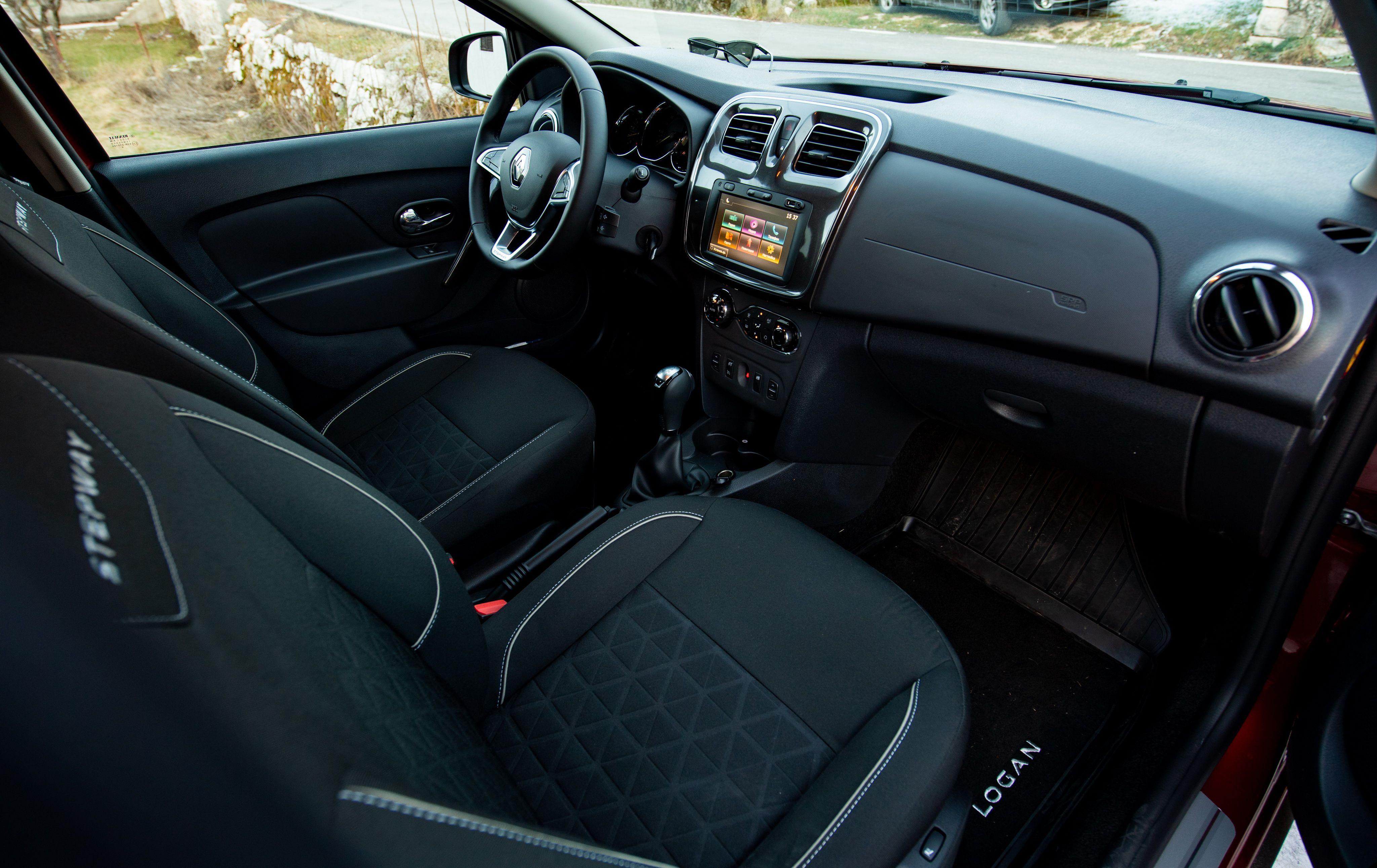 Интерьер/салон нового автомобиля Renault Logan Stepway