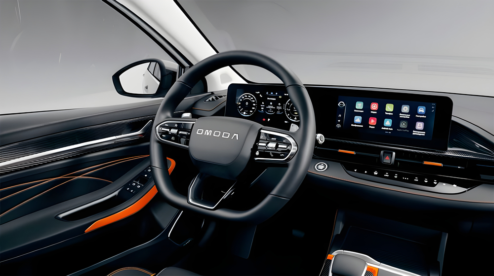 Интерьер/салон нового автомобиля OMODA S5 GT