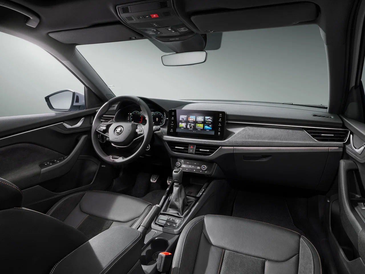 Интерьер/салон нового автомобиля Skoda Kamiq