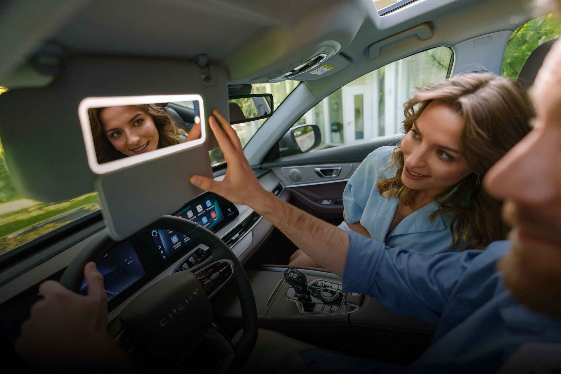 Интерьер/салон нового автомобиля Chery Tiggo 7 Pro Max