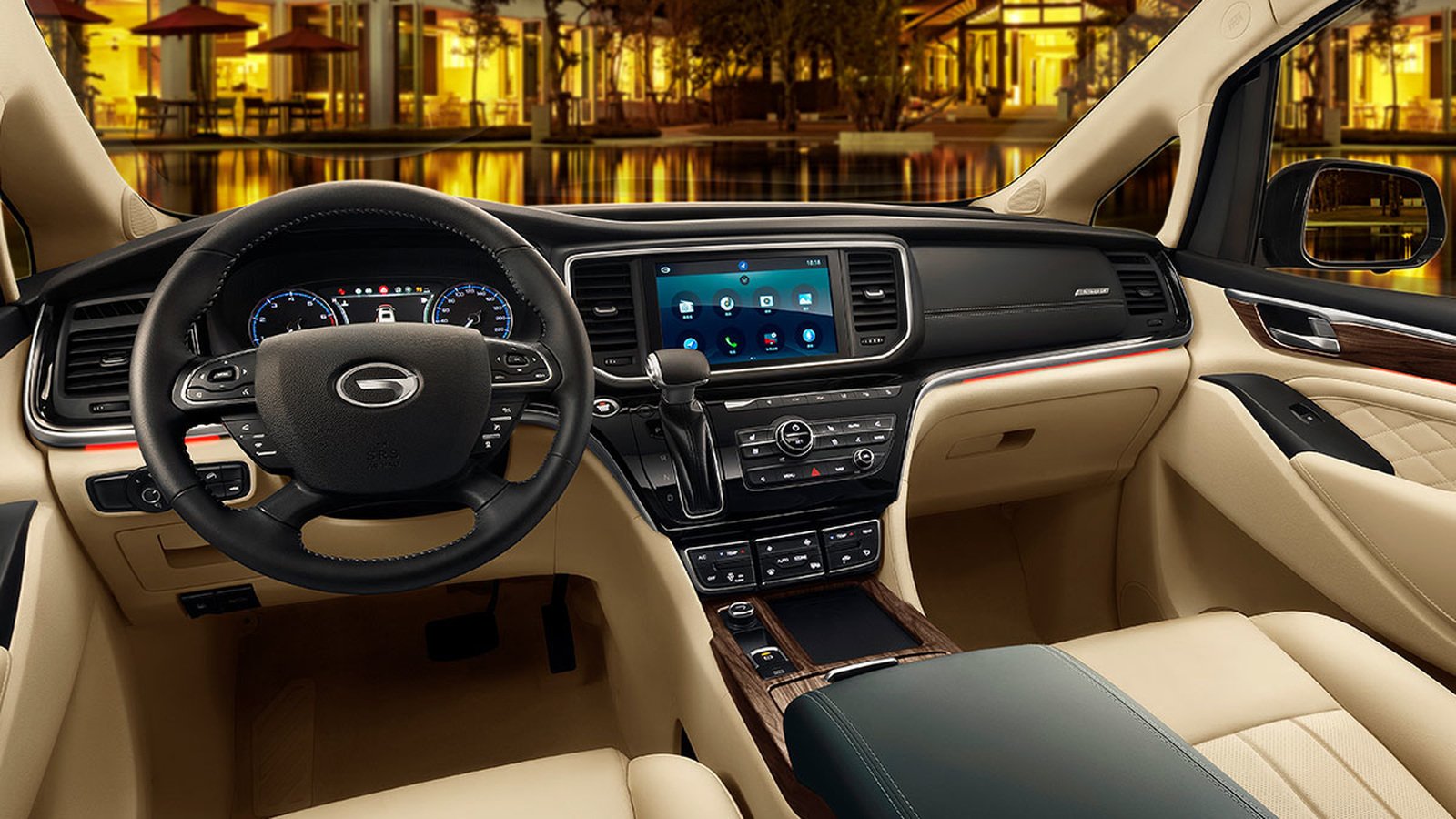 Интерьер/салон нового автомобиля GAC GN8