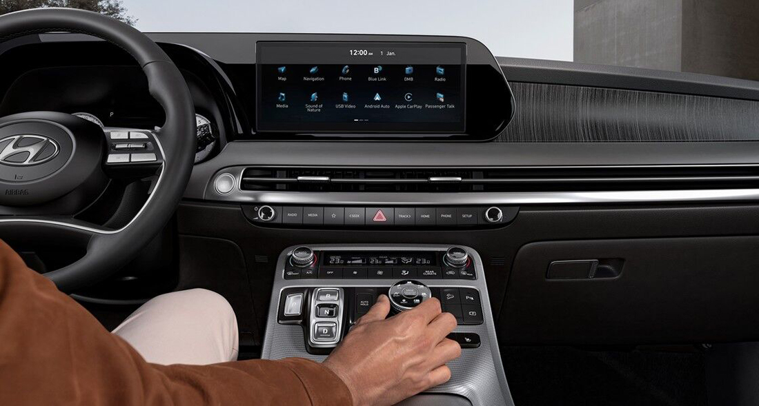 Интерьер/салон нового автомобиля Hyundai Palisade 