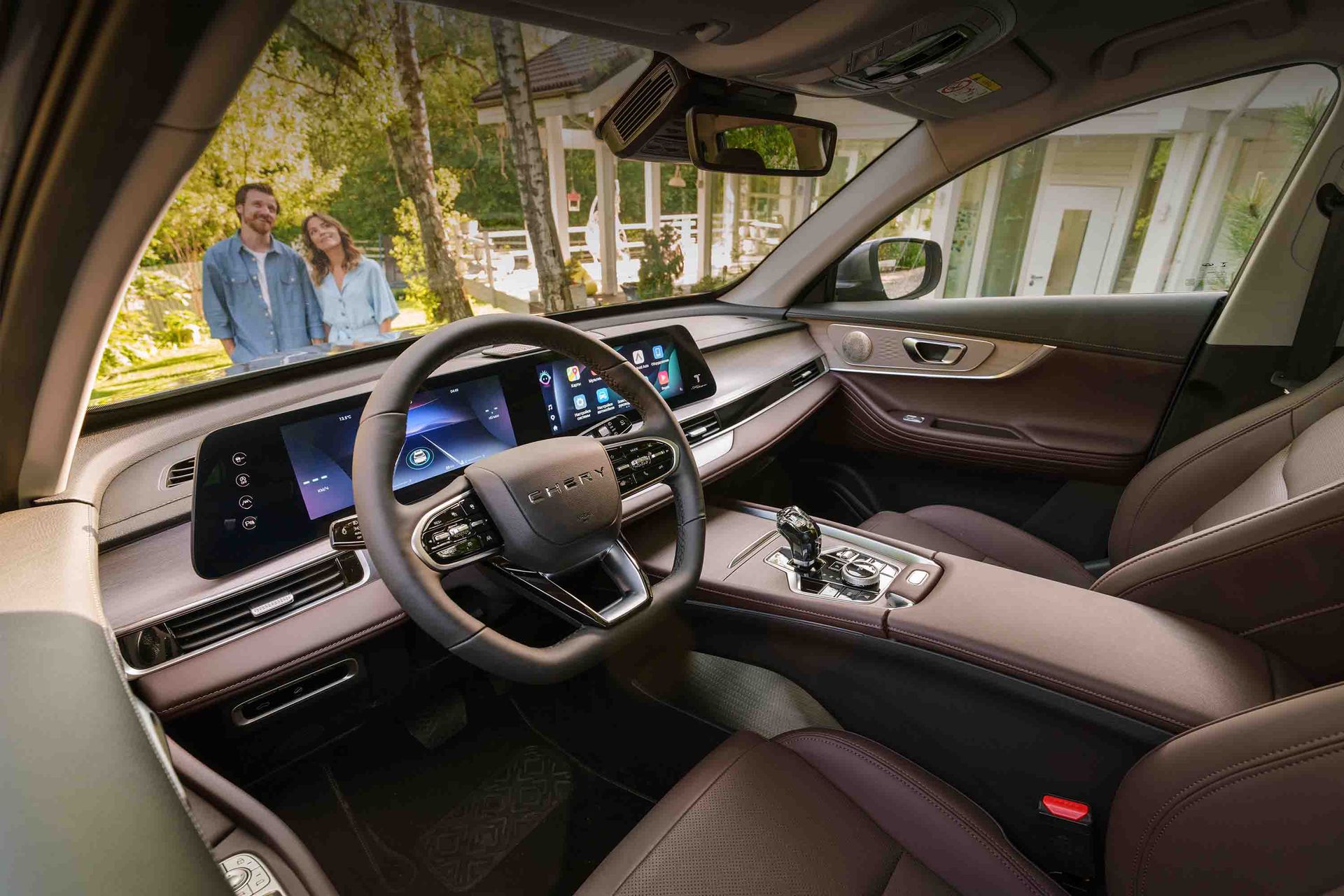 Интерьер/салон нового автомобиля Chery Tiggo 7 Pro Max