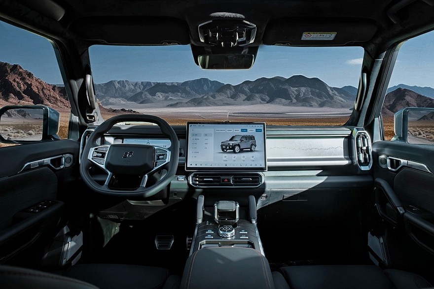Интерьер/салон нового автомобиля Jetour Traveller