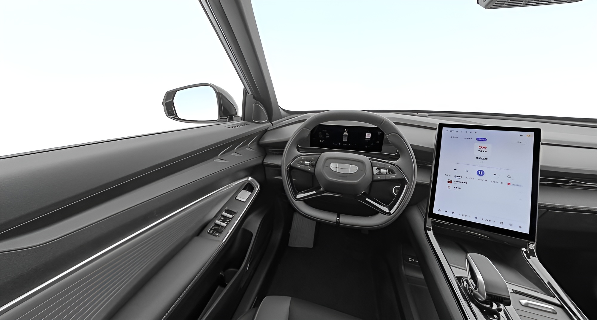 Интерьер/салон нового автомобиля Geely Boyue Cool