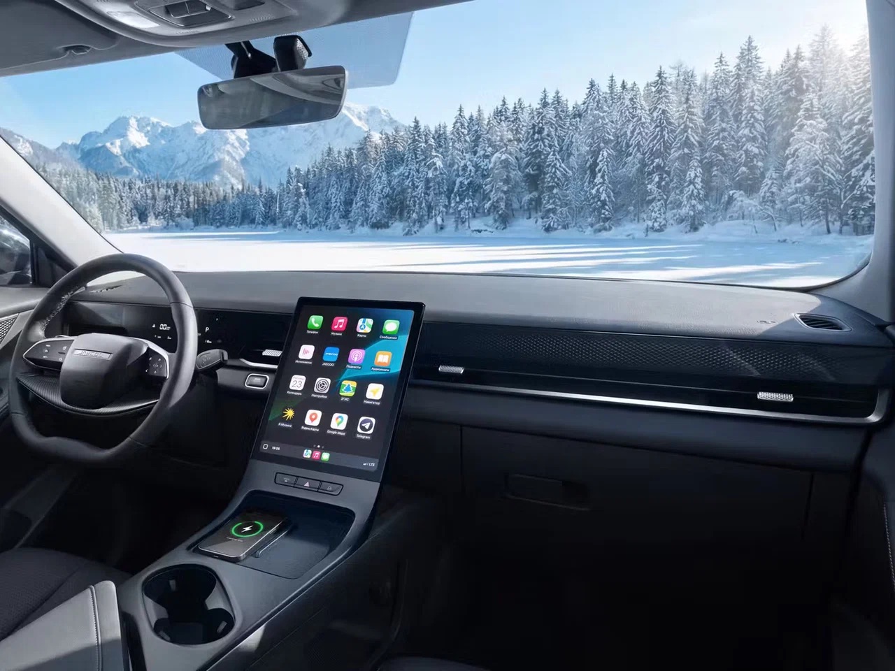 Интерьер/салон нового автомобиля JAECOO J6