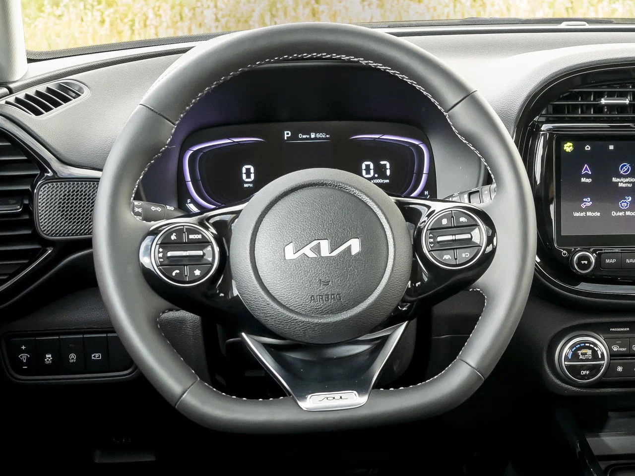 Интерьер/салон нового автомобиля Kia Soul