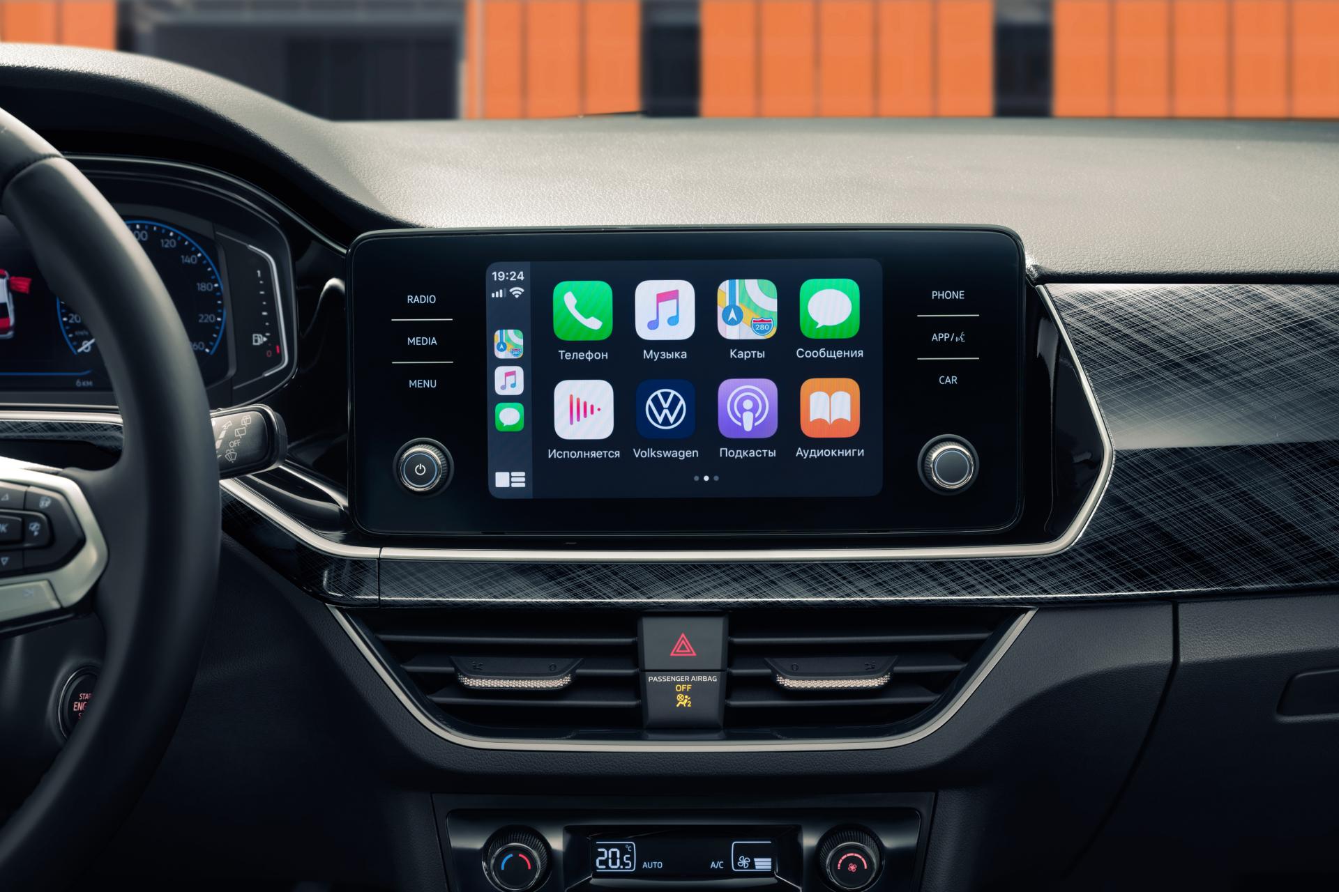 Интерьер/салон нового автомобиля Volkswagen Polo