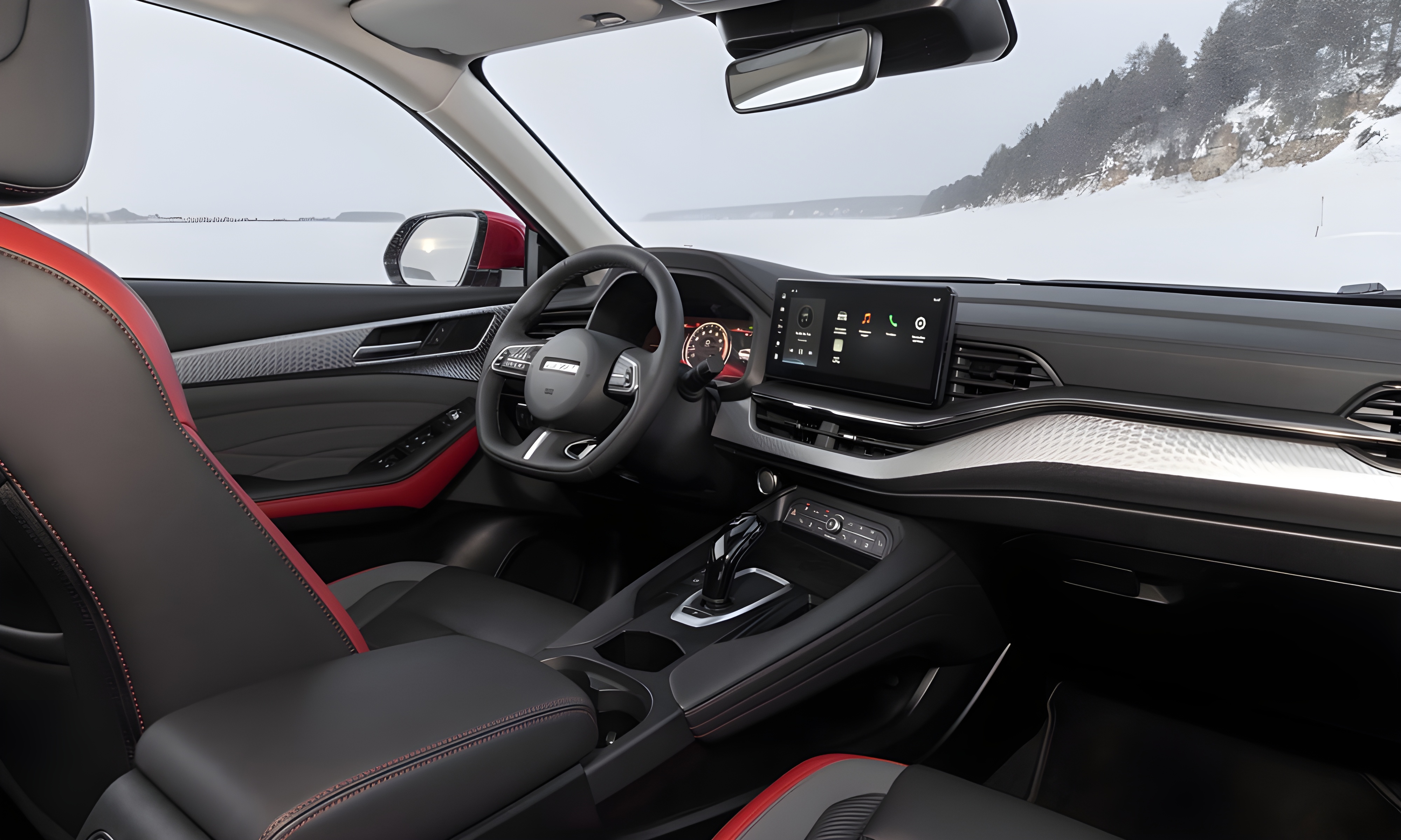 Интерьер/салон нового автомобиля Haval New F7x