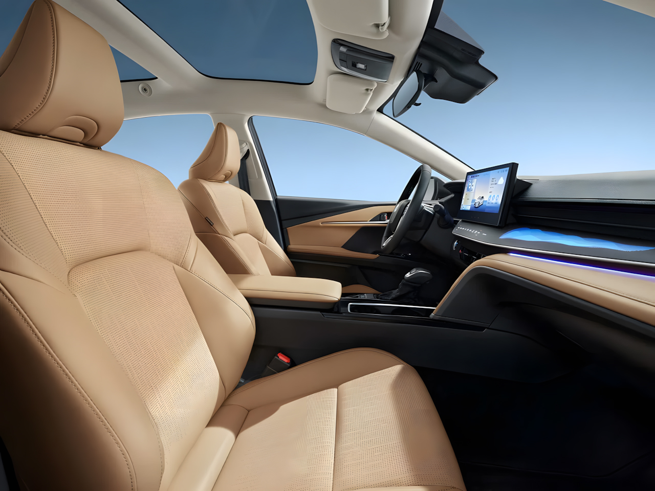 Интерьер/салон нового автомобиля Toyota Camry