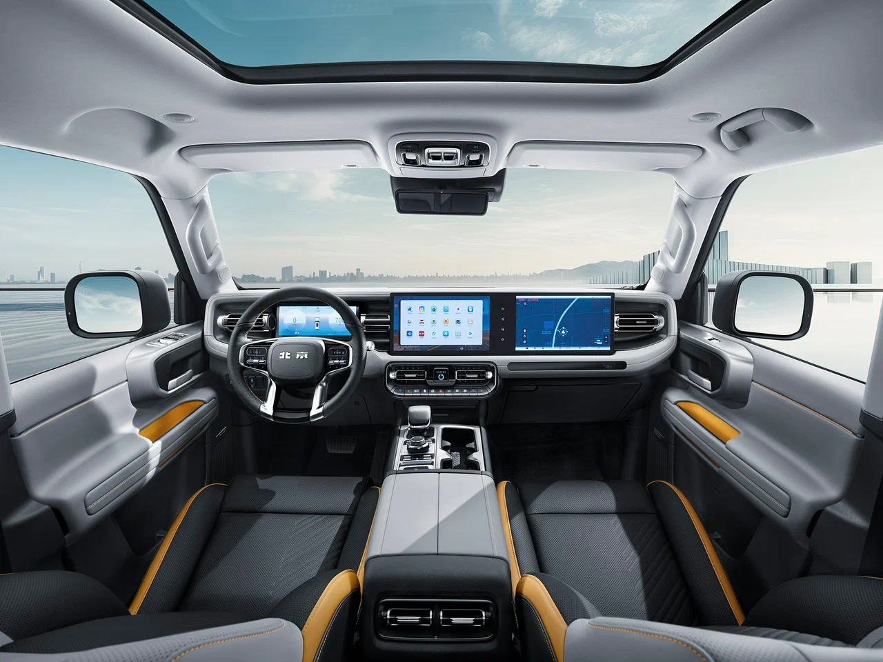 Интерьер/салон нового автомобиля BAIC BJ40