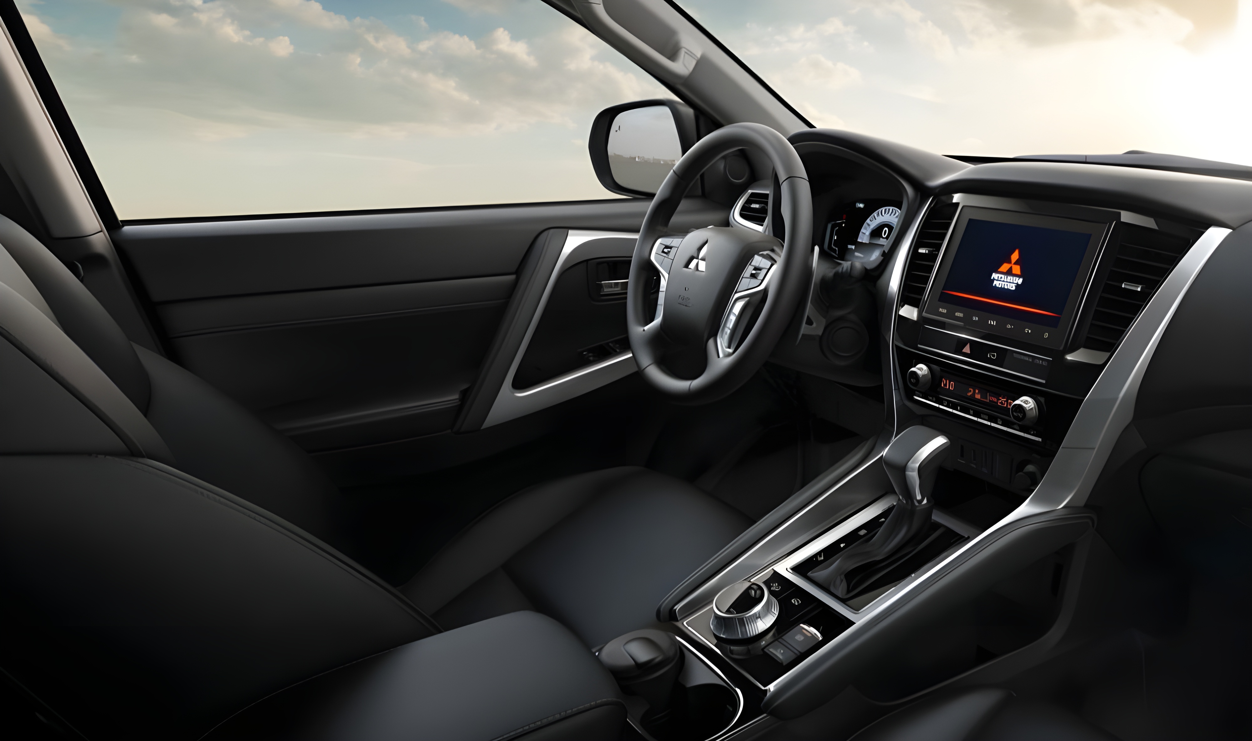 Интерьер/салон нового автомобиля Mitsubishi Pajero Sport