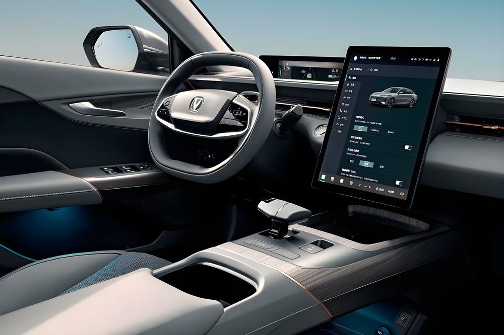 Интерьер/салон нового автомобиля Changan Lamore