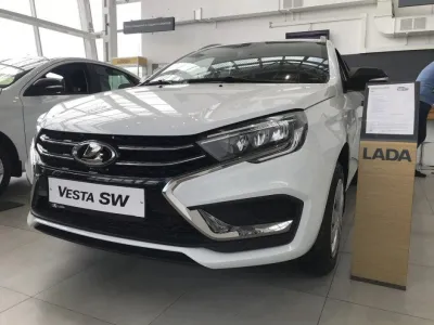Автомобиль LADA Vesta SW, 1.6 л, передний привод, МКПП, бензин в наличии в Новосибирске