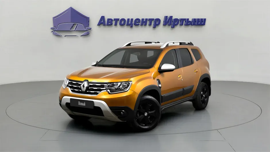 Автомобиль Renault Duster, 1.3 л, полный привод, Вариатор, бензин в наличии в Омске