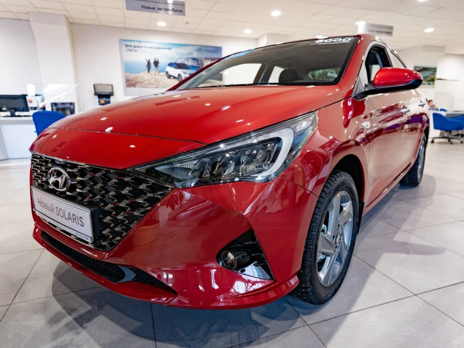 Автомобиль Hyundai Solaris, 1.4 л, передний привод, МКПП, бензин в наличии в Краснодаре
