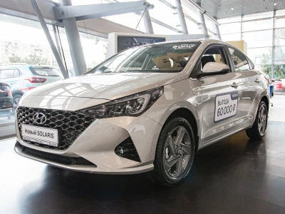 Автомобиль Hyundai Solaris, 1.6 л, передний привод, АКПП, бензин в наличии в Краснодаре