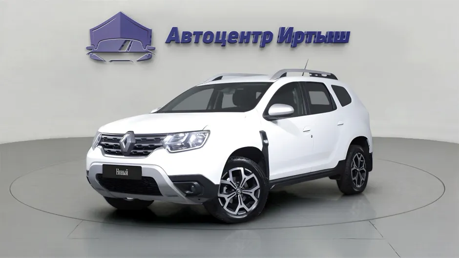 Автомобиль Renault Duster, 1.3 л, полный привод, Вариатор, бензин в наличии в Омске