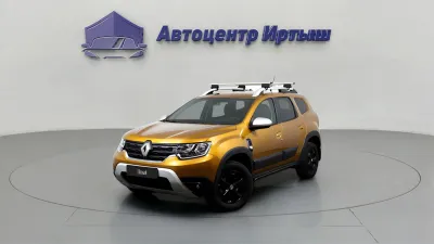 Автомобиль Renault Duster, 1.3 л, полный привод, Вариатор, бензин в наличии в Омске
